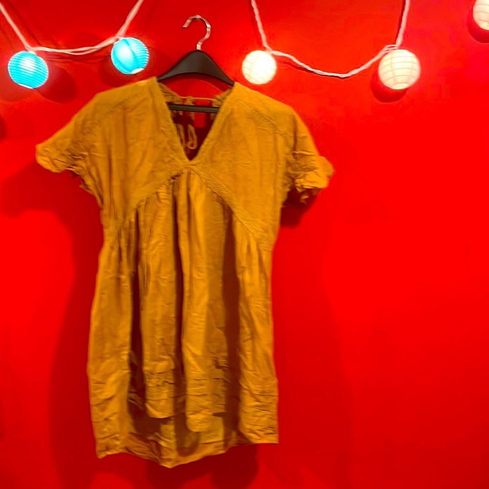 Urban outfitters super cute cotton tieback dress